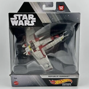 Hot Wheels Star Wars Starships Select 2022 Republic Gunship #12 - Picture 1 of 2