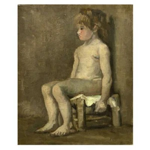 Van Gogh Peinture Portrait De Une Fille - Photo 1/1