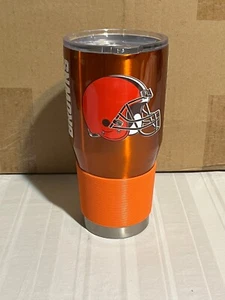 Cleveland Browns NFL 30oz Orange Tumbler Cup Mug Logo Brands - Picture 1 of 2