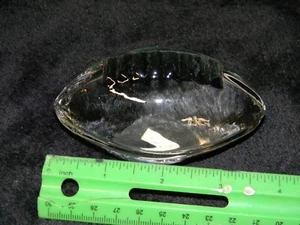 Lote de 12 - Papel de fútbol americano de vidrio macizo de 4" peso 12,4 OZ - Imagen 1 de 4