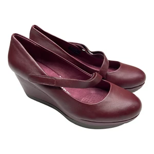 NEW Tsubo women's Karris leather wedge mary jane size 8.5 B71 - Picture 1 of 5