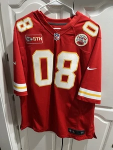 NFL STH  Kansas City Chiefs Nike On Field Men's XXL Stitched Sewn Jersey #08 - Picture 1 of 12