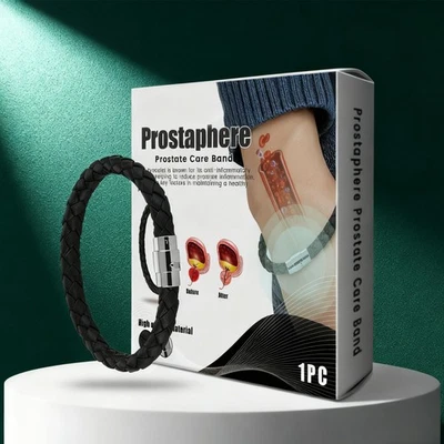 Men's Energy Healing Prostate Care Bracelet Wellness Therapy Adjustable Design - Image 1 of 4