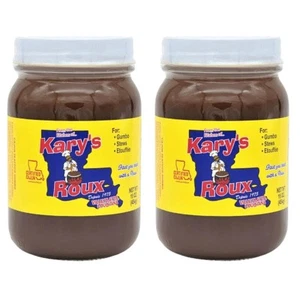 Kary's "Original" Roux 16oz (Pack of 2) - Rich and Authentic Cajun Flavor - B... - Picture 1 of 9