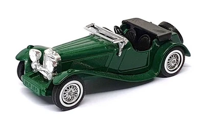 Matchbox Models Of Yesteryear 9,5cm lang Diecast Y-1 - 1936 Jaguar SS-100 grün - Bild 1 von 4