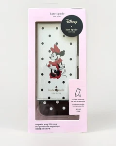 Kate Spade X Disney Minnie Mouse Magnetic Folio Iphone 13 Pro Case MSRP $110 - Photo 1 sur 6