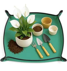 Umtopfmatte 39,5"x31,5" grün Schmutzbekämpfung Indoor Outdoor 2er Pack - Bild 1 von 9