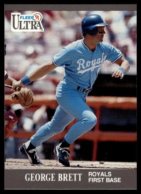 1991 Ultra #144 George Brett - Image 1 of 2