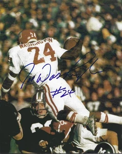 Joe Washington Oklahoma Sooners HOF Running Back handsigniertes 8x10 Foto Redskins - Bild 1 von 1