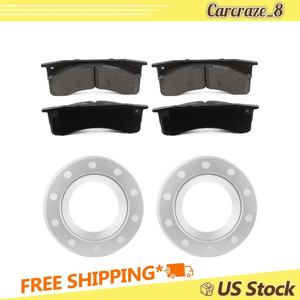 Pastillas de freno traseras y rotores para autobús escolar Blue Bird Vision 8,1 L 2009-2014 2018 Foto 1 de 4