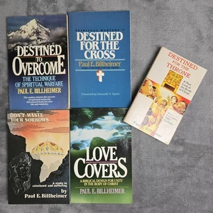 Paul E. Billheimer 5 Book Lot – Christian Faith, Prayer, Suffering, Love, Spirit - Picture 1 of 14