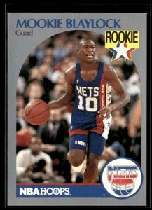 1990-91 Hoops Mookie Blaylock Rookie New Jersey Nets #193 - Bild 1 von 2