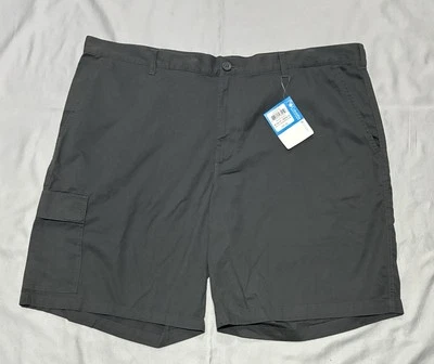 Columbia Shorts Para Hombres 44 Gris Rojo Bluff Pantalones Cortos Carga 10' Aire Libre Camping Equipo Foto 1 de 4
