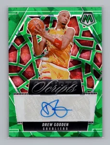 2024-25 Mosaic NBA #MS-DRW Drew Gooden Green Cracked Ice Scripts Auto Cavaliers - Picture 1 of 2