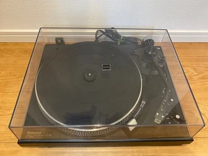 Technics SL-2000 Direct Drive Turntable Record Audio Player Black w/ New Stylus - Picture 1 of 14