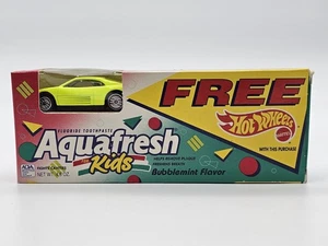 Hot Wheels Blackwall Ferrari Aquafresh Toothpaste still sealed Yellow - Picture 1 of 6