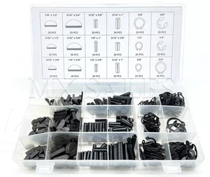 NUOVO 460pz ASSORTIMENTO NEGOZIO WOODRUFF CHIAVE ANELLO A SCATTO ROLL PIN SAGGEZZA 07-SA460 - Foto 1 di 1