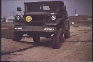 STUDY IN VEHICLE MOBILITY, Testing film of the M151, M37, M35, Gama Goat & more