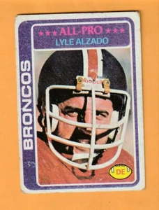 Lyle Alzado Denver Broncos 1978 Topps #40 8F - Picture 1 of 2