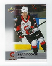 2019-20 Upper Deck CHL #348 Filip Koffer Star Rookie 