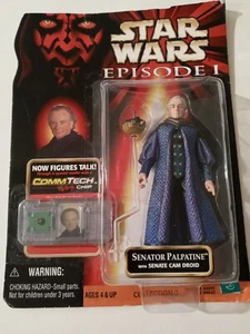 Hasbro Star Wars Episodio 1 con cámara del Senado Droid chip de tecnología de comunicación - Imagen 1 de 6