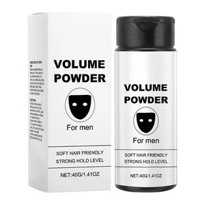 Mens Hair Powder Natural Look Easy to Apply Mens Styling Texturizing Powder  - Picture 1 of 12