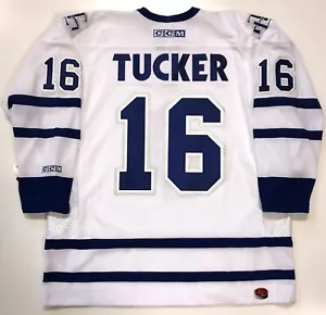 MAGLIA DARCY TUCKER TORONTO FOGLIE ACERO 2000 CC XL NUOVA CON ETICHETTE - Foto 1 di 5