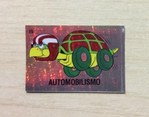 FIGURINE PANINI - SUPERSPORT 1988-89 - FIGURINA / BADGE N°15 AUTOMOBILISMO - NEW - Picture 1 of 2