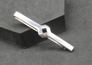 Georg Jensen Sterling Silver 925 Denmark Tie Clip / Bar N.202 - Picture 1 of 5