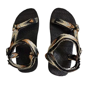 EUC Unisex MUK LUKS Adjustable Strap Sandals M9 & W10.5 Southwestern Style - Picture 1 of 8