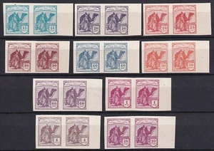 Sahara Español 1931-35 Edifil NE 1/10 Dromedario e Indígena Certificado. CEM (I) - Imagen 1 de 3
