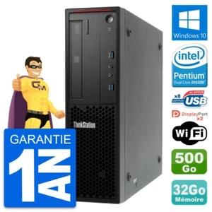 PC Lenovo Thinkstation P300 SFF G3220 RAM 32Go Festplatte 500Go Windows 10 Wifi - Bild 1 von 7