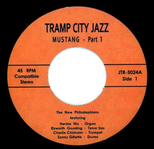 New Philadelphians - The Mustang / Part 2 - Tramp-import Philly jazz reissue 45  - Picture 1 of 2