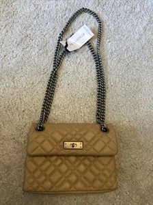 Borsa piccola Brixton Kurt Geiger in pelle beige - Foto 1 di 8