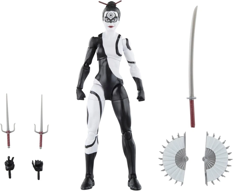 Marvel Hasbro Legends Series Lady Bullseye Knights Comics 6" Action Figure