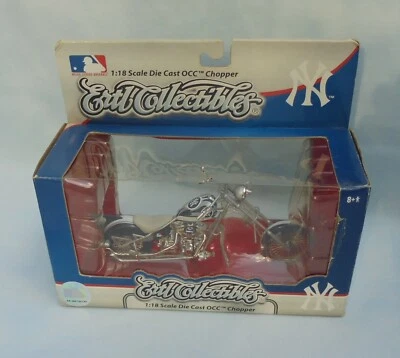 Ertl Collectibles OCC Chopper Литой Мотоцикл MLB Бейсбол New York Yankees - Изображение 1 из 4