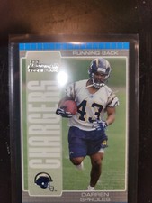 2005 Bowman Football Rookie Card Lot Darren Sproles T.A. Mclendon Jerome Carter