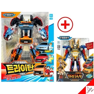 TOBOT 2023 TRITAN+Mini TRITAN Set Tobot X Y Z Integration Transformer Robot NEW - Picture 1 of 9