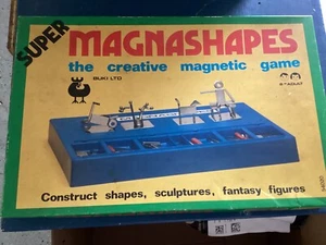 Vintage Super Magna Shapes: The Original Magnetic Construction Game - Picture 1 of 3