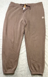 NEW Victoria's Secret Pink XXL Premium Fleece Slim Sweatpants Iced Coffee- NWT - Picture 1 of 8