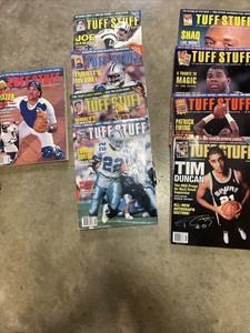 tuff stuff magazine1990s Lot Of 9 All Hall Of FAMERS ⚾️🏈🏀
