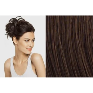 Dancing with Stars Glamarama Clip-In Comb Styleable Hairpiece Chocolate Copper - Picture 1 of 2