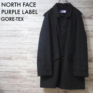 The North Face Violet Étiquette Gore-Tex Trench-Coat Noir M Utilisé De Japon