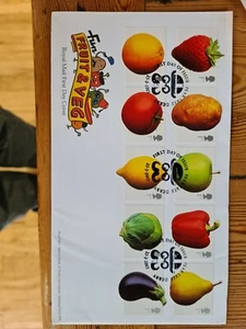 Royal Mail First Day Cover Fruit and Veg 2003 - Picture 1 of 2