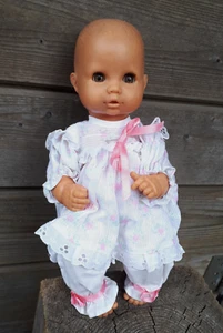 30cm baby puppe GÖTZ mit kleid schlafaugen funktion - Bild 1 von 7