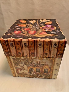 Bob's Box Primitives "Among the Flowers" Karen Hillard Crouch Geschenkbox GEBRAUCHT - Bild 1 von 8