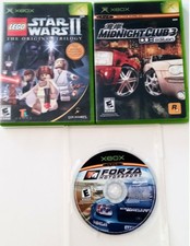 Lot Of 3 OG XBOX Games Lego Harry Potter Midnight Club 3 Dub Edition and Forza