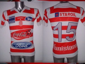 Club Africain Diadora Jersey Shirt Small 38" Top Soccer Football Tunisia Africa - Picture 1 of 4