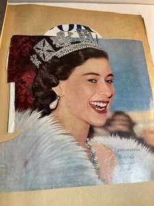 Queen Elizabeth Magazine And Newspaper Scrapbook Huge 1940’s-1960’s - Picture 1 of 24