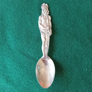 American Native Indian Sterling Spoon - Picture 1 of 15